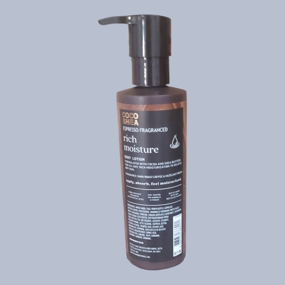 Bath and Body Works "Unisex" Espresso Body Lotion And Perfume Mist Set - Picture 5 of 9